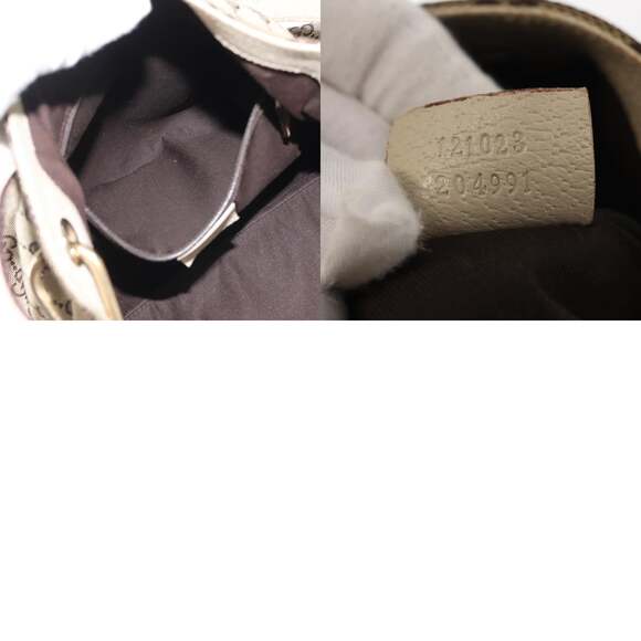 GUCCI GG Canvas Tote Bag Beige Gold - Picture 12 of 12